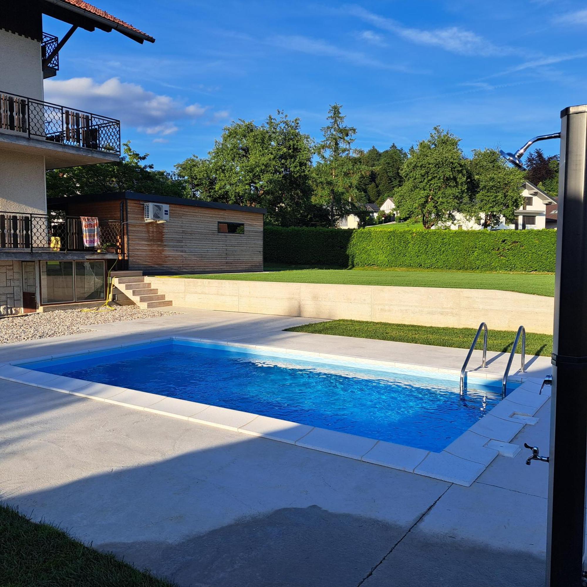 Lukovica pri Domžalah Apartments Bukor With Seasonal Pool מראה חיצוני תמונה